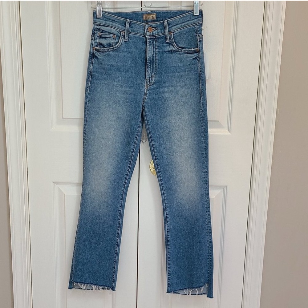 Mother Insider Step Crop Fray size 25